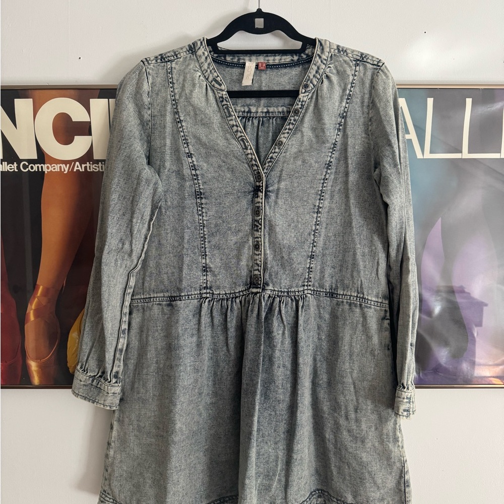 Pilcro Denim Mini Dress